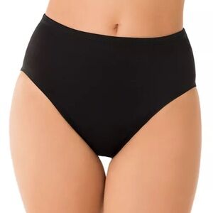 🌻NEW w/tags Miraclesuit Basic Swim Bottoms in Black | Size 14